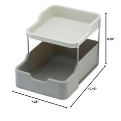  Kệ gia vị 2 tầng Joseph Joseph 851674 Duo (Grey) 