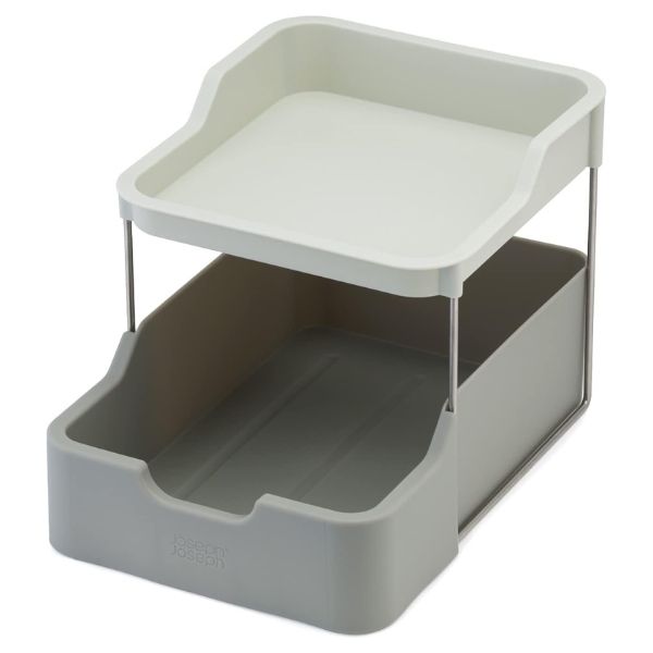 Kệ gia vị 2 tầng Joseph Joseph 851674 Duo (Grey)
