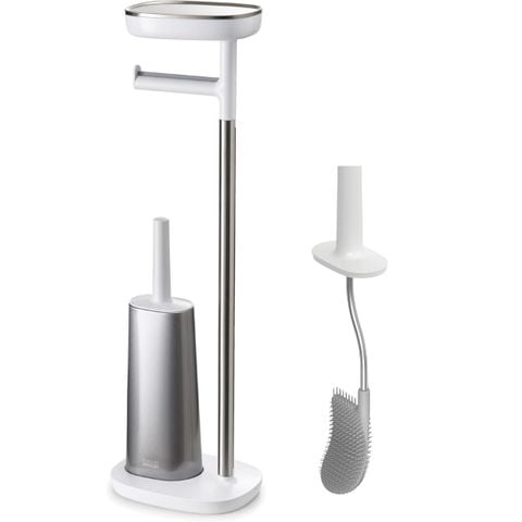 Kệ treo giấy vệ sinh kèm cọ toilet Joseph Joseph Toilet 70519