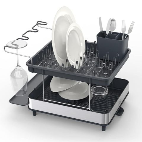 Kệ úp chén bát 2 tầng Josseph Joseph Excel Steel 851647