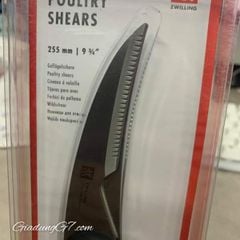  Kéo cắt gà Zwilling cán đen 