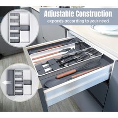  Khay để dao dĩa thìa Organizer Tray 