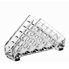 Khay kẹp giấy ăn pha lê Bohemia 17.2cm
