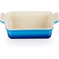  Khay nướng bỏ lò Lecreuset Xanh Blue 19x13cm - 2457 