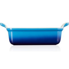  Khay nướng bỏ lò Lecreuset Xanh Blue 19x13cm - 2457 