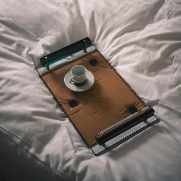 Khay Pha lê màu Fontana Reflections Copenhagen