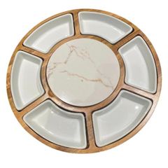  Khay phục vụ đế xoay Wedge 35cm Nội địa Đức 