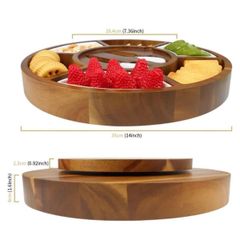  Khay phục vụ đế xoay Wedge 35cm Nội địa Đức 