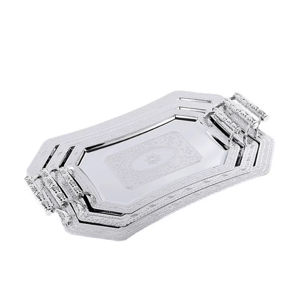 Khay phục vụ Decor dáng chữ nhật - 2 cỡ