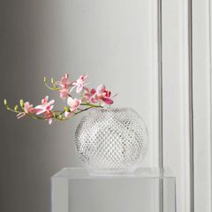  Lọ hoa pha lê cầu tròn Bohemia Diamond Arcade 20.5cm 