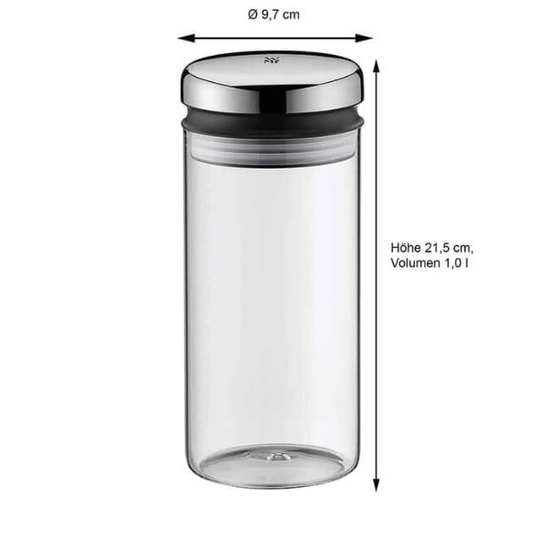 Lọ đựng thực phẩm WMF Depot 0661616040 dung tích 1 lít