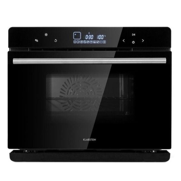 Lò hấp nướng Klarstein MasterFresh Steam Oven 10033284 với Bảng điều khiển SenseControl và bộ hẹn giờ có thể lập trình lên đến 12 giờ