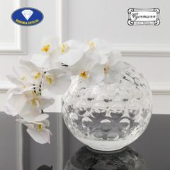  Lọ hoa hình cầu Bohemia Optika 25.5cm trong suốt 