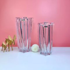  Lọ hoa Bohemia sao Yoko White 30.5cm 