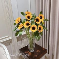  Lọ hoa pha lê Bohemia Flamenco 30cm trong suốt - CH Séc 