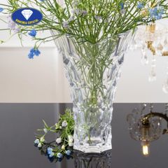  Lọ hoa pha lê Bohemia Honey Comb cao 35.5cm 