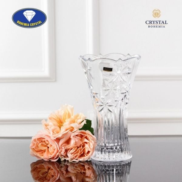 Lọ hoa pha lê Bohemia Nova Bloom 20.5cm