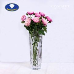 Lọ hoa pha lê Bohemia Nova Constance 25.5cm