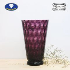 Lọ hoa pha lê Bohemia Optika 25.5cm màu tím