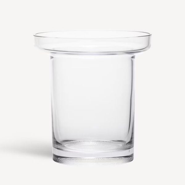 Lọ hoa pha lê Kosta Boda Orrefors LimeLight 19.5cm màu trắng