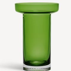  Lọ hoa pha lê Kosta Boda Orrefors LimeLight 23cm màu xanh lá 