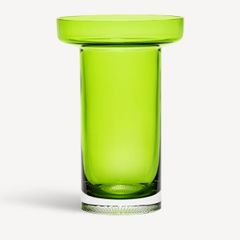  Lọ hoa pha lê Kosta Boda Orrefors LimeLight 23cm màu xanh lá 