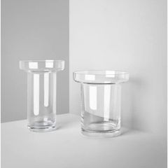  Lọ hoa pha lê Kosta Boda Orrefors LimeLight 19.5cm màu trắng 