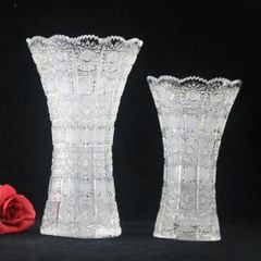  Lọ hoa pha lê mài Bohemia M57 cao 30cm 