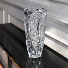 Lọ hoa pha lê mài Bohemia Barley cao 30,5cm