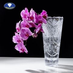 Lọ hoa pha lê mài Bohemia Classic 56 cao 35.5cm
