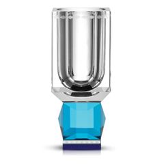  Lọ Hoa Pha Lê Ohio Reflections Copenhagen Xanh dương 11x11x25cm 