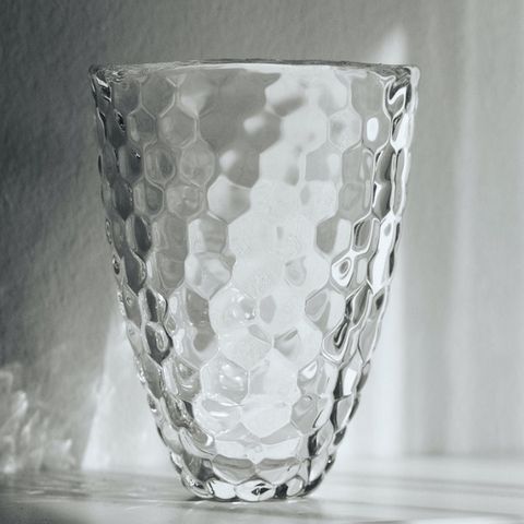 Lọ hoa pha lê Orrefors Raspberry 20cm