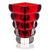 Lọ hoa pha lê Rogaska Adria 25cm đỏ