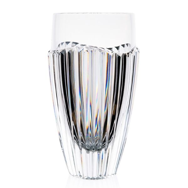 Lọ hoa pha lê Rogaska Oceania 30cm tạo hình thủ công