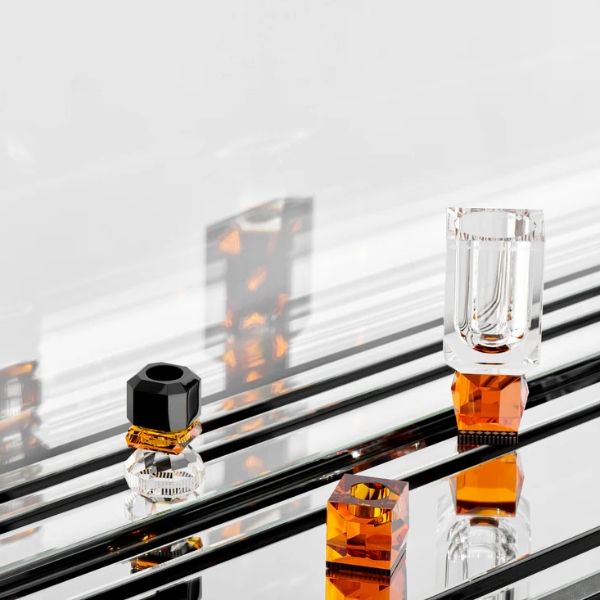 Lọ Hoa Pha Lê Ohio Reflections Copenhagen Cam 13x13x27.8cm