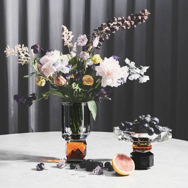 Lọ Hoa Pha Lê Ohio Reflections Copenhagen Cam 13x13x27.8cm