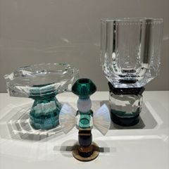  Lọ Hoa Pha Lê Utah Reflections Copenhagen Xanh 13x13x27.8cm 