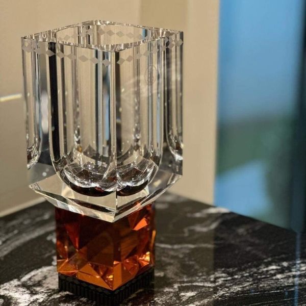 Lọ Hoa Pha Lê Ohio Reflections Copenhagen Cam 13x13x27.8cm