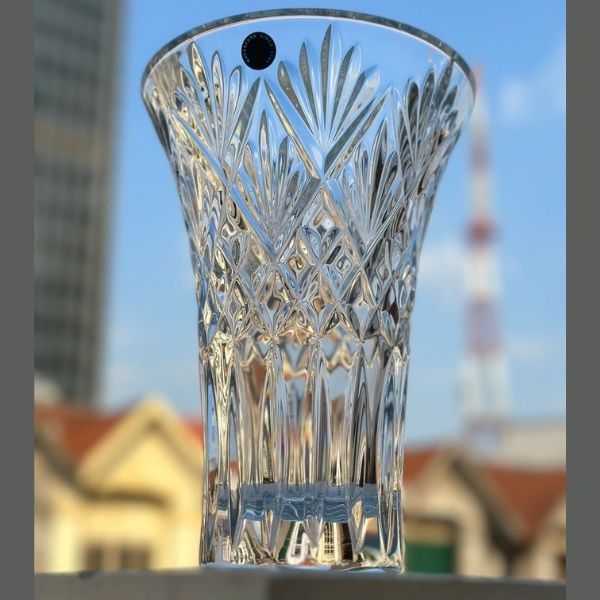 Lọ hoa pha lê Waterford Cassidy cao 25cm