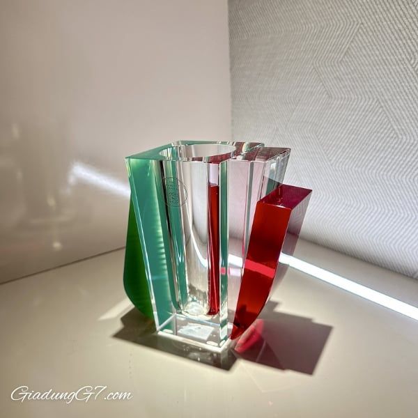 Lọ hoa Raleigh Reflections Copenhagen 12.5cm xanh