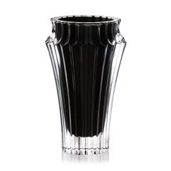  Lọ hoa Rogaska Crown Jewel 25cm màu đen 