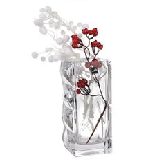  Lọ hoa Rogaska Crystallization 26cm 