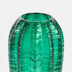  Lọ hoa thủy tinh phong cách Bắc Âu cao 28cm, rộng 15cm 