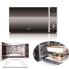  Lò vi sóng Caso MCG30 Ceramic kèm nướng màu đen 