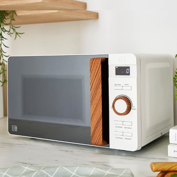 Lò vi sóng Swan Nordic 20 lít màu trắng SM22036LWHTN