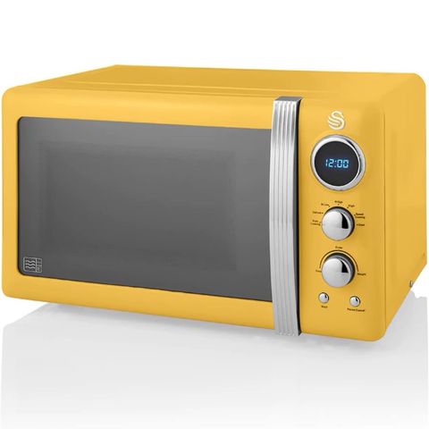 Lò vi sóng Swan SM22030YELNEU 20 lít màu vàng