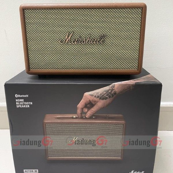 Loa bluetooth Marshall Acton III và hộp đựng