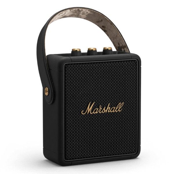 Loa bluetooth Marshall StockWell II có kèm FlipCover da cao cấp bảo vệ loa cũng như tạo phong cách độc đáo cho loa