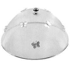  Lồng bàn mạ bạc Edzard 30cm trang trí bướm đậu - Germany 