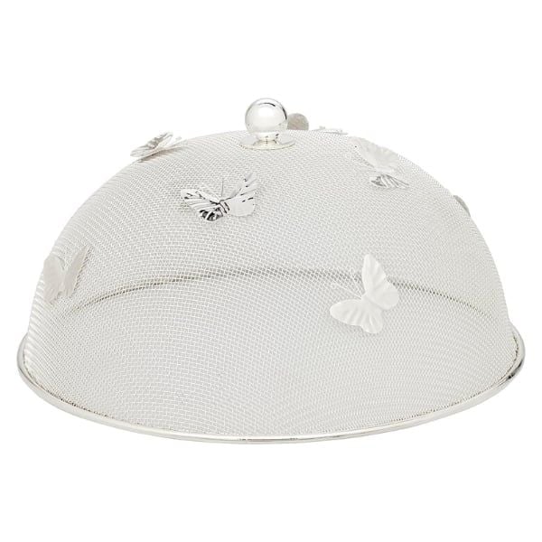 Lồng bàn mạ bạc Edzard 30cm trang trí bướm đậu - Germany